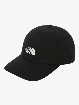 NE3CR51A TNF 로고 소프트 캡 BLACK