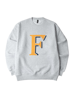 PIXEL SWEATSHIRT grey