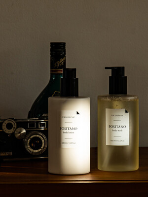포지타노 바디워시&바디로션 세트(400ml+400ml)