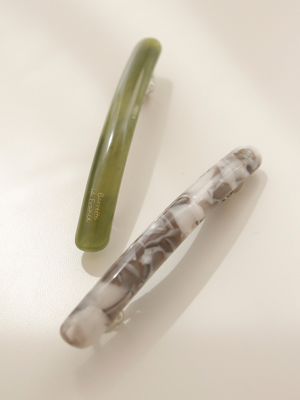Marble Cellulose Auto Hair Pin H0793
