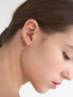 Marfa gold earcuff