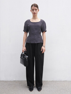 Wide Pants - Black