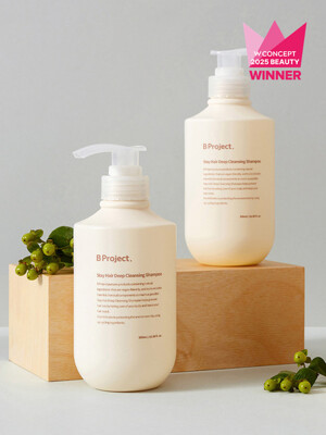 [2개세트] 비건 스테이 헤어 딥 클렌징 샴푸 500ml (두피케어)