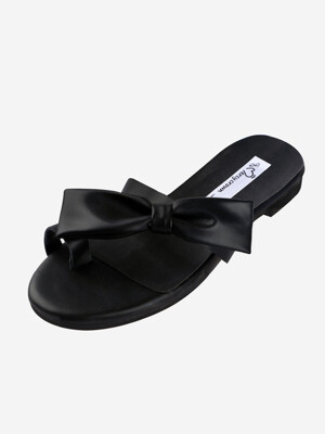 Fairy Ribbon Sandal _ Black