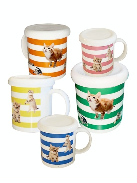 키친 - 유라이크왓 (you like what) - Love cat stripe mug cup