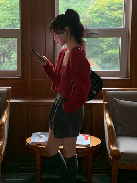 팬츠 - 유어네임히얼 (Your name Here) - 가을이 핀턱 숏 팬츠 (2COL)