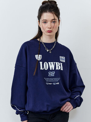 27 Well sweat shirt_Navy