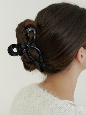 Double black ribbon Pin