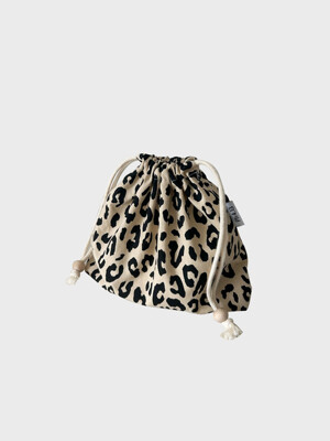 Leopard String Pouch (레오파드 스트링 파우치)