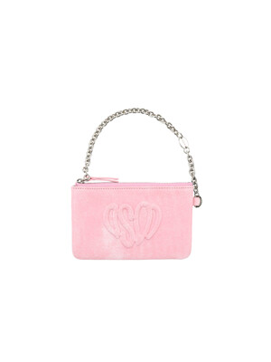HEART POUCH [VINTAGE PINK]