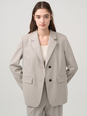 Single Two-Button Set-up Jacket NEW4SJ207_12