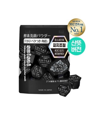 수이사이 뷰티 클리어 블랙 파우더 워시 32개입