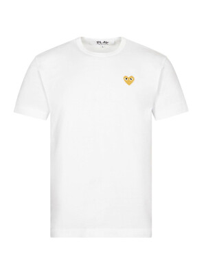 24SS 골드 하트 와펜 패치 티셔츠 AZ-T216-051-4