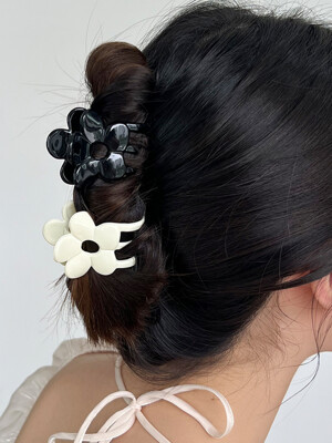 object flower hair clip (2colors)
