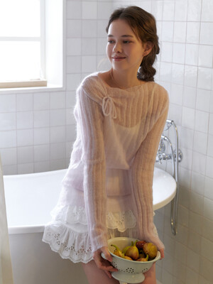 Dearest mohair knit (lavender)