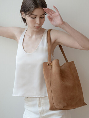 WREN BAG suede / camel