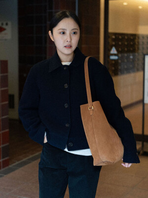 WREN BAG suede / camel