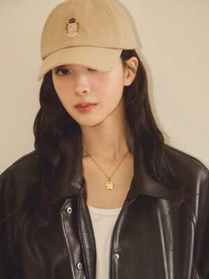 SIAC3068 로열 자수 볼캡_Beige