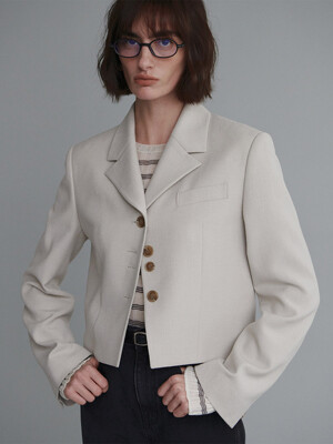 Button Point Jacket SW4XJ113-C2