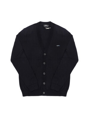 아페쎄 COEZJ H22315 IAK DARK NAVY JAMIE 제이미 크레이프 브이넥 남성 가디건