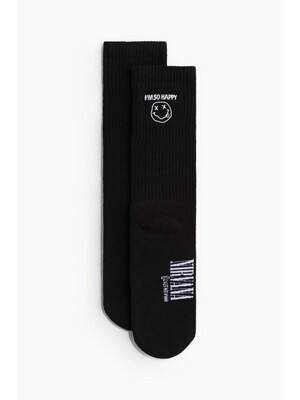 디자인 양말 블랙/너바나 1072353128