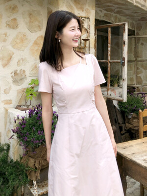 [단독]2-Way Strap Dress, Pink