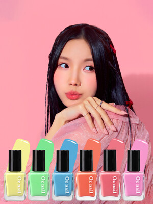 고발색 고광택 샤인무드 네일컬러 비건 매니큐어 87종 8ml