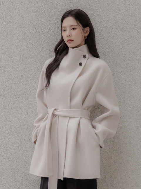 더제이수 아뜰리에 캐시미어 핸드메이드 코트 (2color)