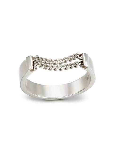 Chain Silver Ring