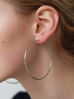 [Surgical] Big Ring Earrings