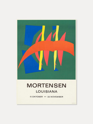 [리차드 몰텐센] RICHARD MORTENSEN 1970 (액자포함) 59.4 x 84.1 cm (A1) (주문 후 1개월 소요)