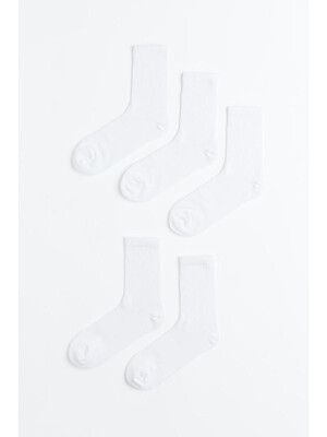 스포츠 양말 DryMove™ 5켤레 세트 화이트 1123565001