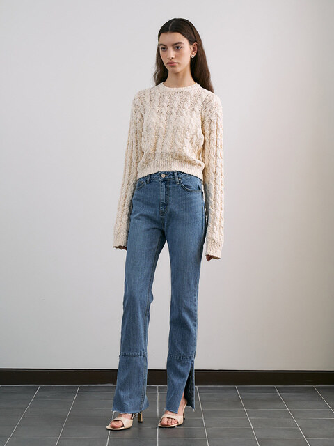 데님 - 르네제이 (RENEJ) - Cutting Denim Pants