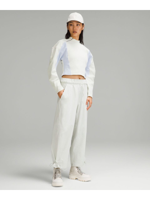 스포츠웨어 - 룰루레몬 (lululemon) - 리브드 Luxtreme™ 와이드 슬리브 풀오버 - BONE/BSFL