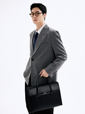 Polygon top handle business tote