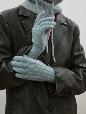 Textured Touch Gloves_Mint