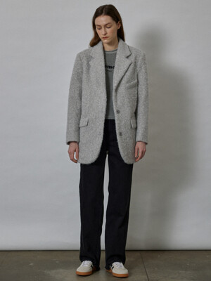 BOOKLE SINGLE JACKET (GRAY)