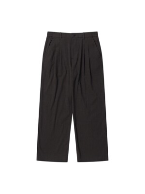 [snug] pleats wide pants (set-up)_CWPAM24445BRX