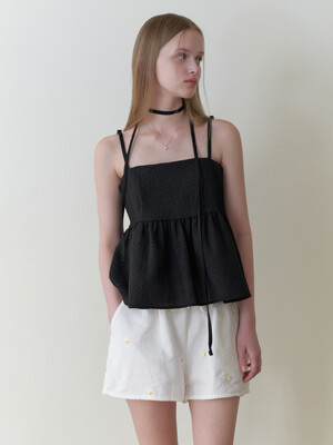 Own bustier blouse (black)