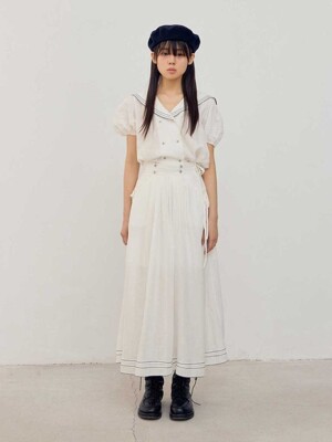[단독][2차] Sailor Skirt_(2 Colors)