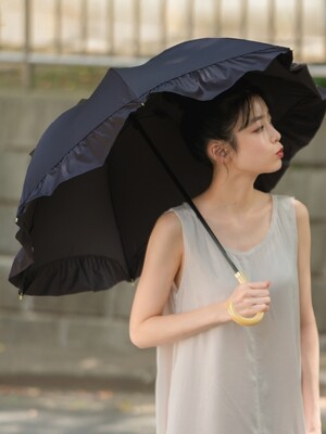 Wpc.양산 프릴 돔형 UV차단 쿨링 암막 장양산 81-13217-101