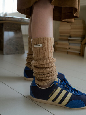 MOHAIR LEG AND ARM WARMERS_CAMEL