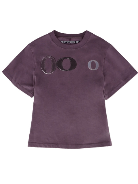 Tシャツ・カットソー [ODLYWORKSHOP] Relaxed Corset Waist Tee Relaxed Corset Waist Tee, Breeze - odlyworkshop