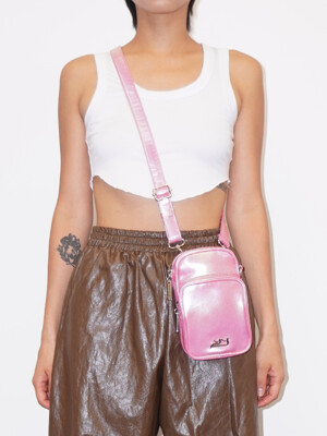 Luke Crossbody Bag / Y.18-BB27 / STRAWBERRY PINK