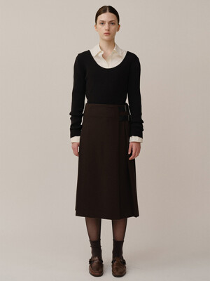 Wool Skirt Teak