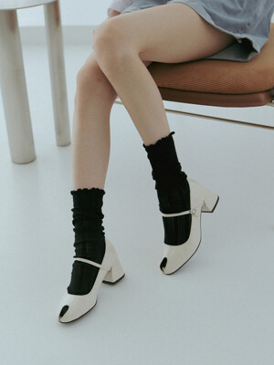 ljh7103 opentoe maryjane pumps _ 4colors