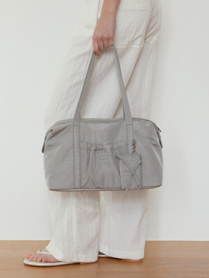 Bonnie Duffle Bag _ Grey Charcoal