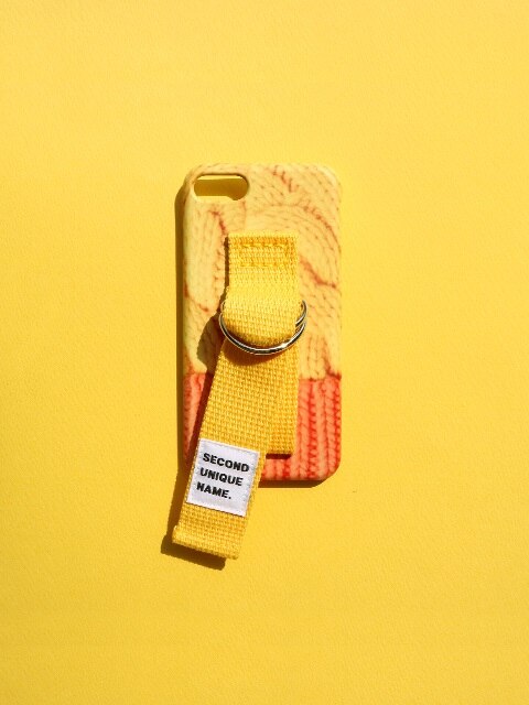 SUN CASE SWEATER YELLOW ORANGE