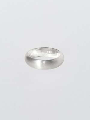 Matt Band Ring (silver925)(2color)