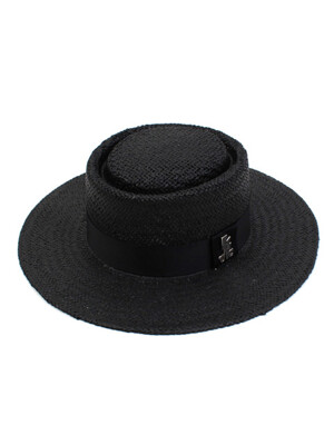 Thunder Home Black Summer Fedora 여름페도라